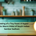 The Making of a Tiny Feast: A Hyper-Realistic Macro Video of South Indian Sambar Sadham the making of a tiny feast a hyper realistic macro video of south indian sambar sadham