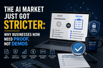 the ai market just got stricter why businesses now need proof, not demos