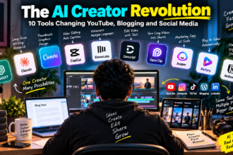 the ai creator revolution 10 tools changing youtube, blogging and social media