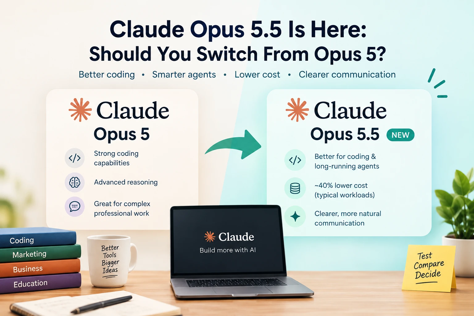 Claude Opus 5.5 Is Here: Should You Switch From Opus 5? claude opus 5 5 feature image